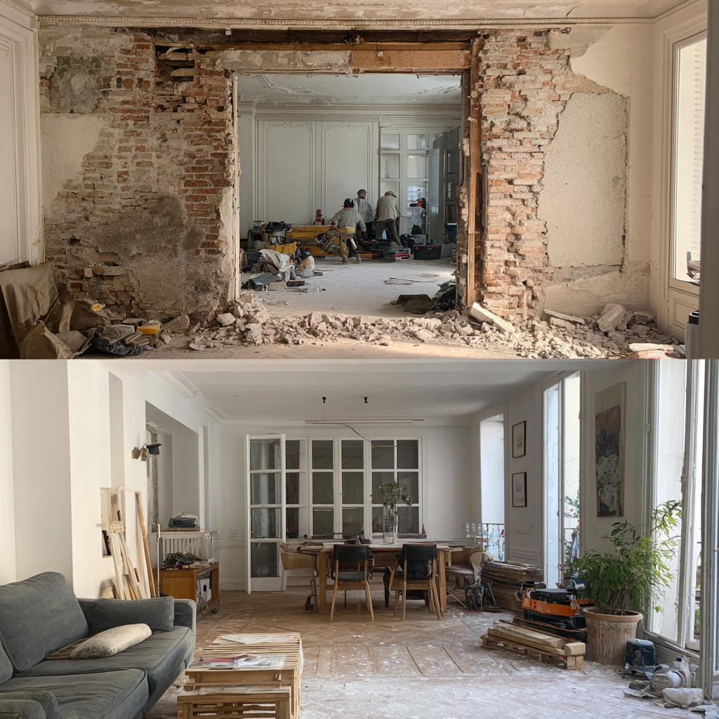 Transformación completa de casa